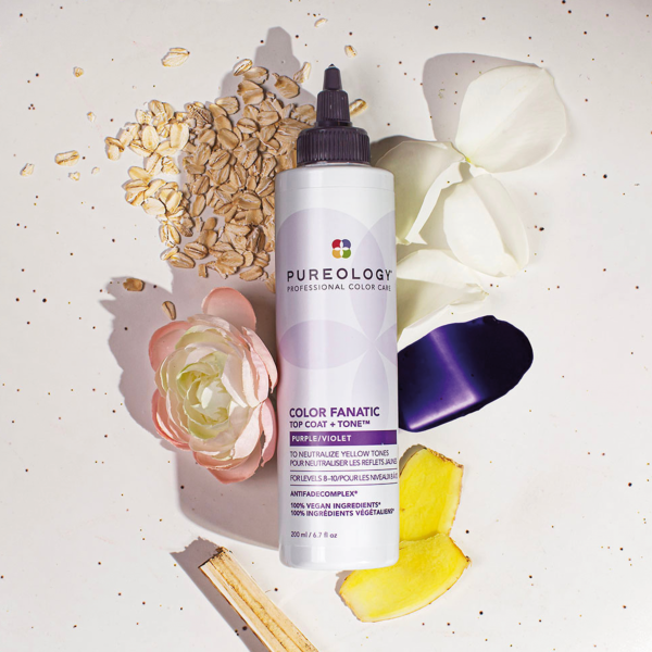 Pureology Color Fanatic Top Coat and Tone Purple (200ml)