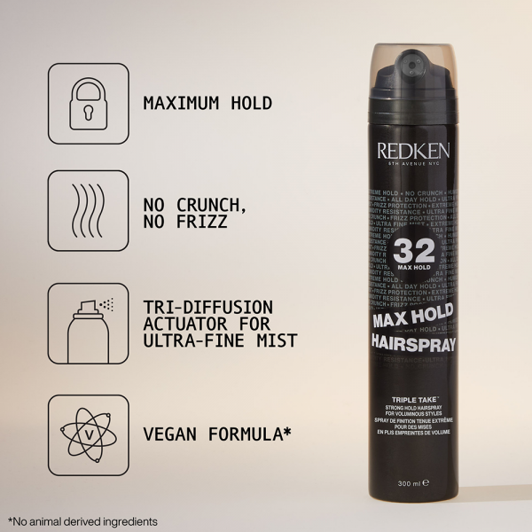 REDKEN MAX HOLD HAIRSPRAY - 300ML