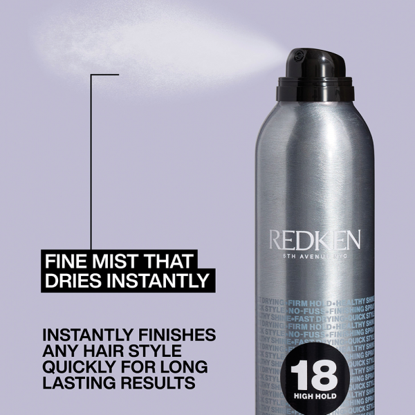 REDKEN QUICK DRY HAIRSPRAY - 400ML