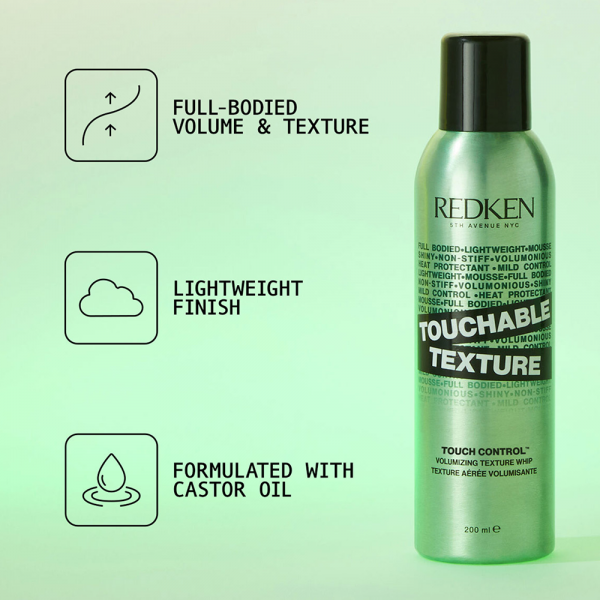 REDKEN TOUCHABLE TEXTURE - 200ML